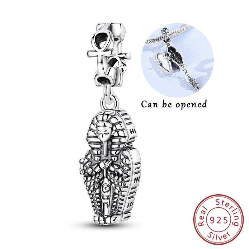 New Original Charms Beads Copper Whale Cross Butterfly Medusa Charm Fit Bracelet Bangle Pendent Woman Jewelry Gift