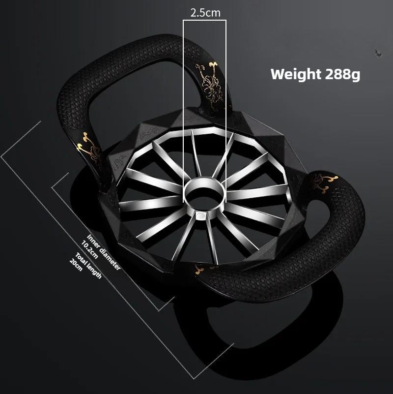 8/12 Klingen Edelstahl Apfelschneider Teiler Entkerner,Apfelschneider,Zinklegierung Apfelentkerner,Apfelschneiden Obstschneider Küchenwerkzeug