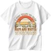 Street Wear Boys short sleeve tshirt Black Sunset Cactus Cowboy Horse Naps Westerns fashion Unisex tops Unisex fashion tshirt