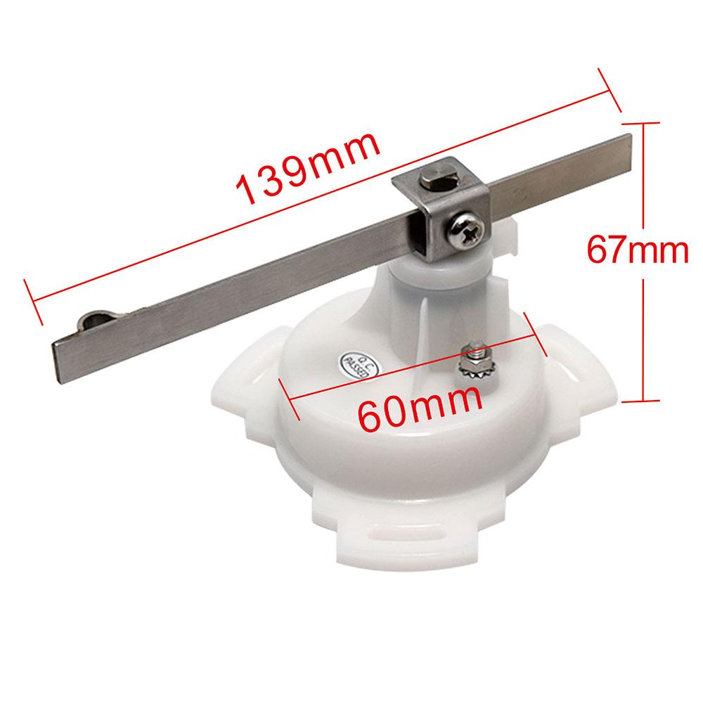 52mm Marine Trim Gauge Waterproof Trim Gauge UP-DN  with Red Backlight for Auto Motor Parts Yacht 9-32V Car Accessories