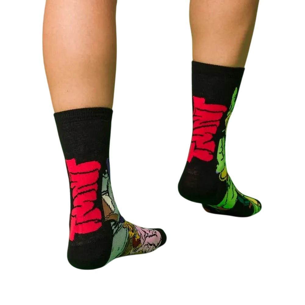 Teenage Mutant Ninja Turtles Unisex Adult Heroes And Villains Crew Socks