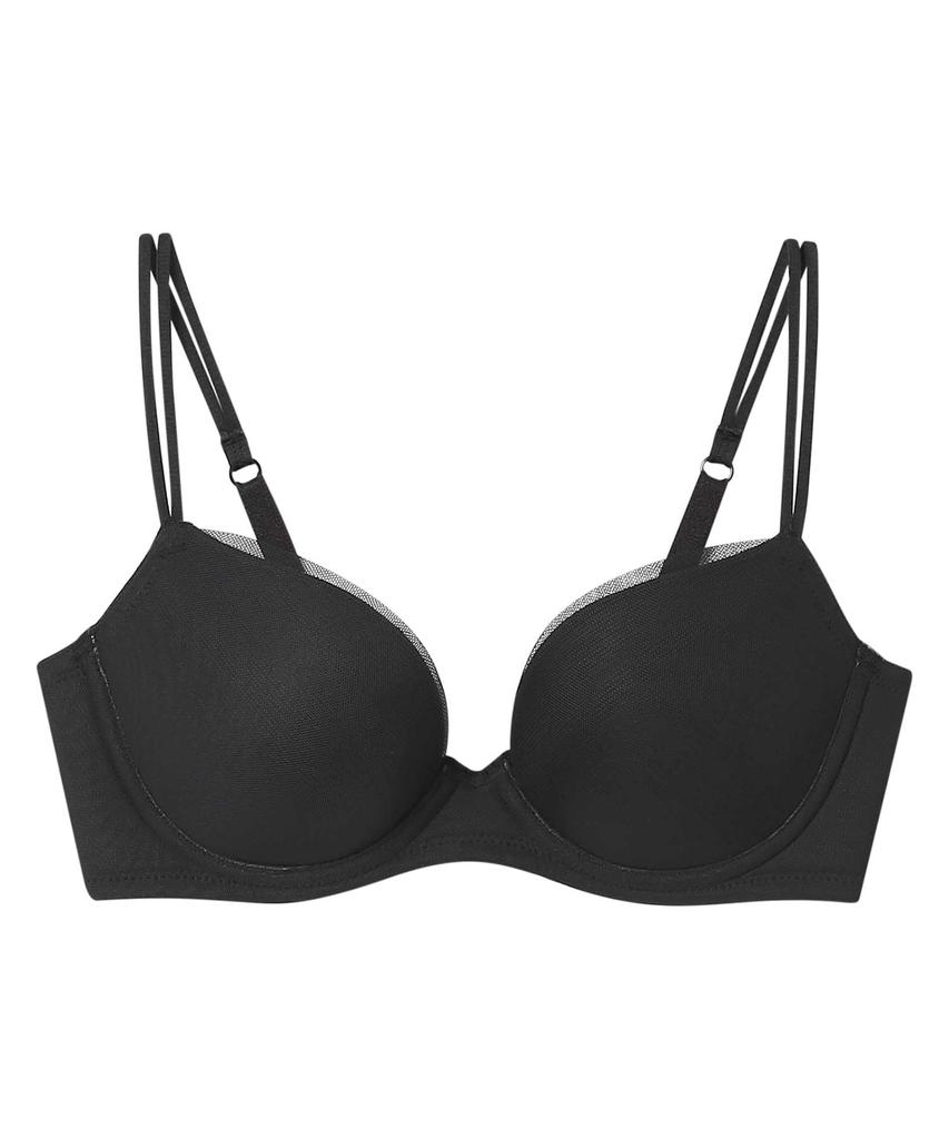 personal high side smooth suitable for A to G large size Bra BOG307 BL F75 [Amphi] Bra, color, design, back, cups, [stylist 4U] Women's