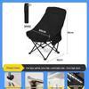 Foldable High Back Moon Chair for Camping, Picnic, and Fishing