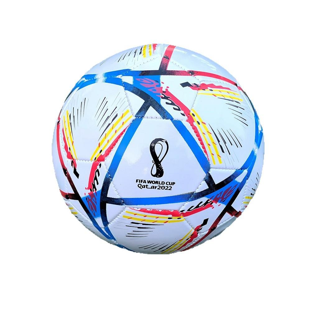 Size 5 Machine-Stitched Soccer Ball Black White Thicken Durable for School Exam Match Training Size 4 3 for Kids Students