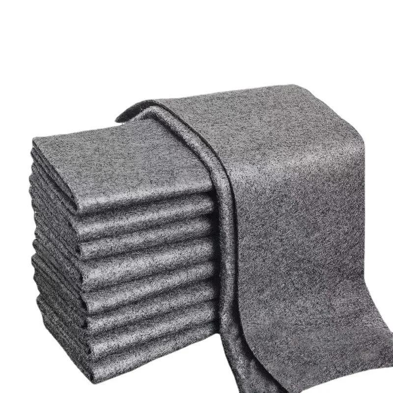 Magisk Rengöringstrasa Förtjockad Återanvändbar Mikrofiber Glasrengöringshandduk Tvättbar Luddfritt Rengöringstrasor för Kök Glas