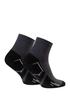 Men's Short Sports Socks with Dynamic Graphite Patterns Art.054 ART.054 SK. MEN'S SPORTY Grey/black 38/40 D320054C
