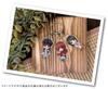 Tees Factory Charm Keychain, Rurouni Kenshin 3, Enishi, Kenshin, and Saito, 0.3 x 8.5 x 9.5 cm, RU-5580754EK