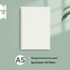 Spiral Bound A5/B5 Notebook: Lined, Grid, & Blank Pages, Ideal for Students and Planning