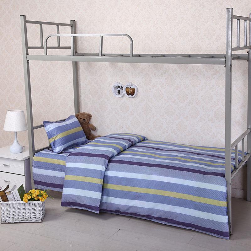 1.5m 100% Pure Cotton Duvet Cover for Single Bed - Suitable for Student Dormitory, Male, 150x200 cm