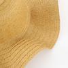 Summer Beach Wavy Edge Wide Brim Straw Hat For Seaside Vacation Women Outdoor Sun Cap
