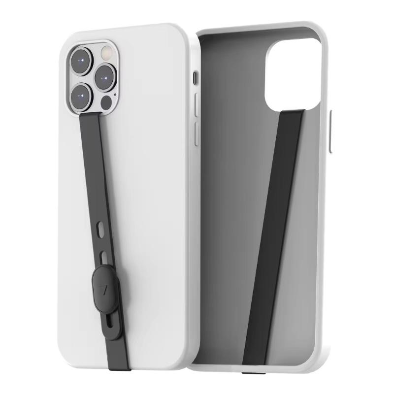 Adjustable Anti Lost Cellphone Case Wristband Portable Silicone Phone Grip Strap Elastic Hand Band Smartphone Accessory