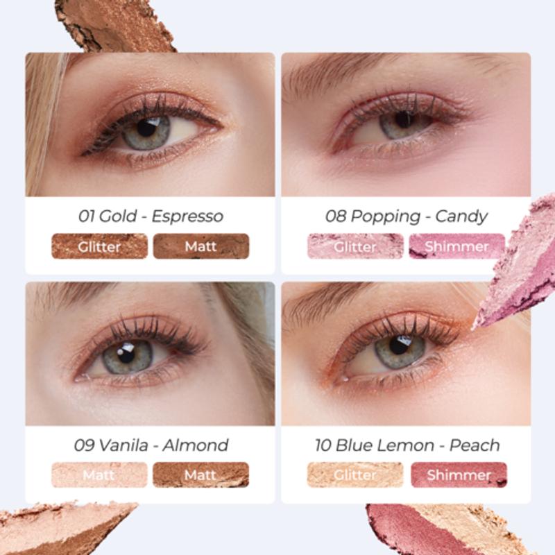 [ELROEL] Blanc Double Shadow Stick (4 colors)