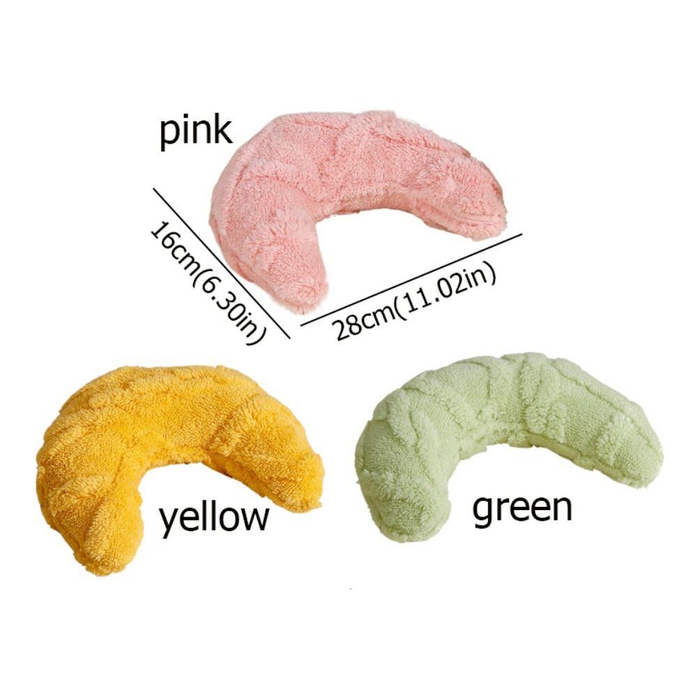Practical Moon Shape Cat U-Shaped Pillow Soft Warm Pet Calming Dogs Sleeping Mat Comfortable Cat Neck Pillow for Autumn Winter