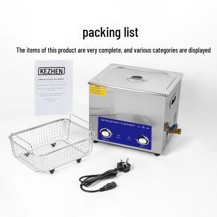 Ultrasonic Cleaner: Glasses, Jewelry, Circuit Boards & Household Items