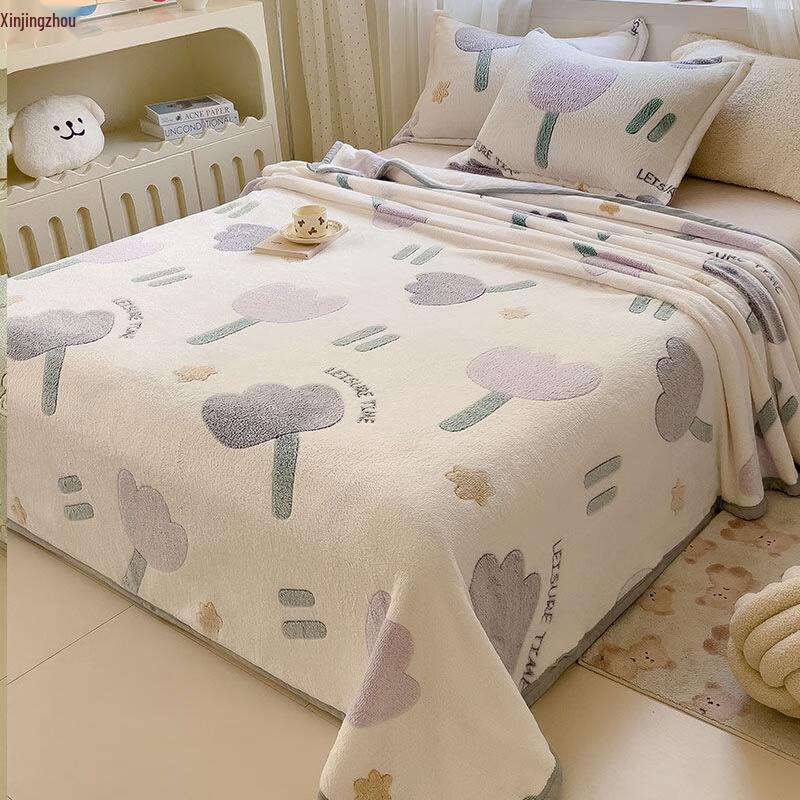 Xinjingzhou Milk Velvet Flannel Blanket