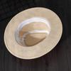 Foldable Roll Up Short Brim Trilby Hat Panama Beach Hat Fedora Straw Sun Hat for Men Women, Ideal Choice for Gifts