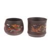 Drache Phönix Teetasse Chinesischer Stil Farbwechsel Lila Ton Teetasse Verbrühschutz Teebereiter Teeschale Trinkgeschirr Teeset