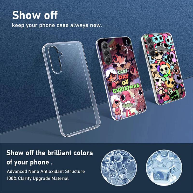 Game Dandys World Phone For Samsung A15 A25 A35 A55 A71 A51 Galaxy S9 S8 S10E A41 A31 A11 M12 M32 M30S M51 M52 J8 J6 J4 Plus Cov