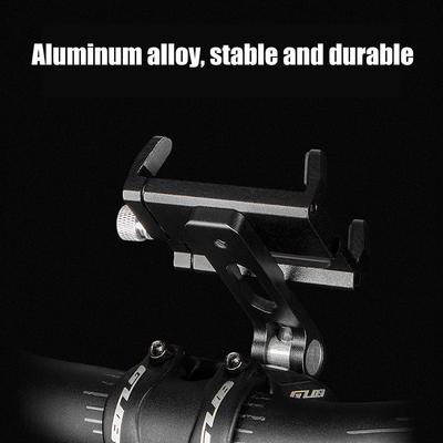 GUB Bicycle Stem CellPhone Mount Aluminum Alloy Bicycle Stem Mount Bracket Adjustable Centered Installation Cycling Equipment