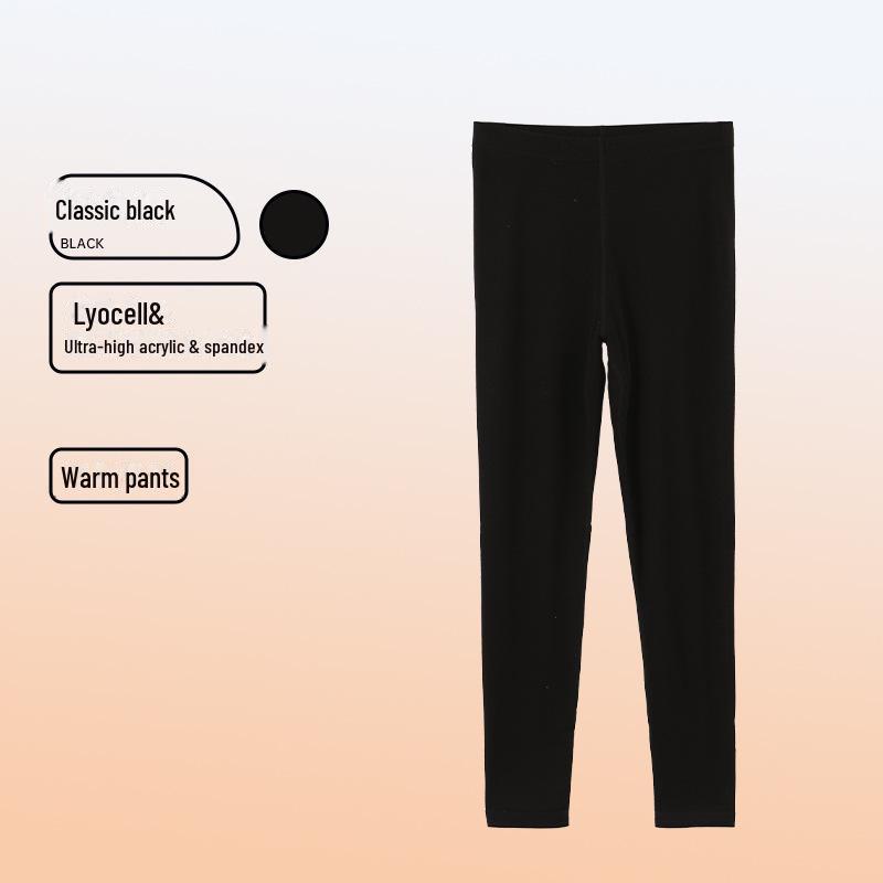Men's and Women's Lyocelle Velvet Thermal Underwear Set - Warm Autumn and Winter Suit