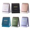 2026 Desktop Calendar Minimalist Calendar with 18-Month Planner Metal Coil & Memo Pad English Handmade Desktop Decoration for Office Home School Use