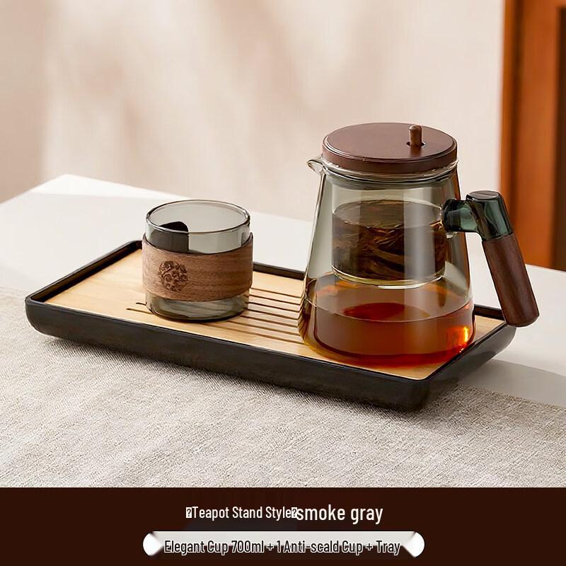 ZISIZ Elegant Glass Teapot