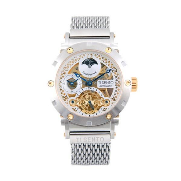 [Ticento]Automatic Men’s Watch TS50051CB, Korean Luxury Watches