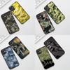 For Motorola Moto Edge 50 30 Fusion 40 NEO Ultra Pro E14 G20 E15 G35 G84 G13 G53 Case Camo Pattern Military Army Camouflage
