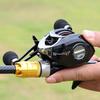 Casting Fishing Rod Combo 4 Tips Carbon Fiber  Lure Pole and Left Right Hand Baitcasting Reel