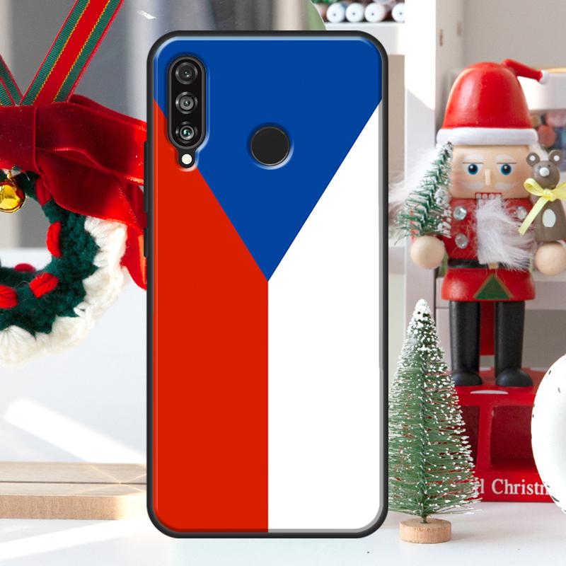 Czech Republic Czech Flag For Huawei Nova 12i 11i 8i 12s Y73 Y72 Y61 Y91 Y90 Y70 Y60 9 10 SE P60 Pro P30 P40 Lite Case
