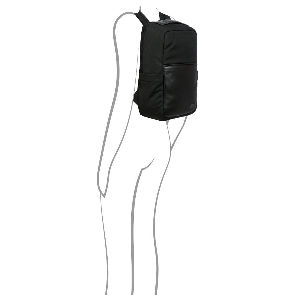 Brics Monza Expandable Business Backpack X Small Black (Br-Br207720.909)