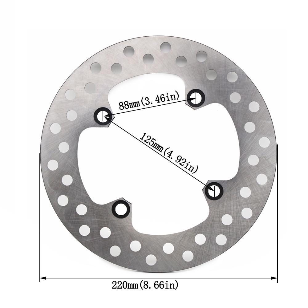 

Motorcycle Front Rear Brake Disc Rotor For Honda XR250R CRM250 R RR XLR250RM RR CRF230L CRF230M XR250 Y/3 3/5 MD30 XR400 XR600 Rear Brake Disc