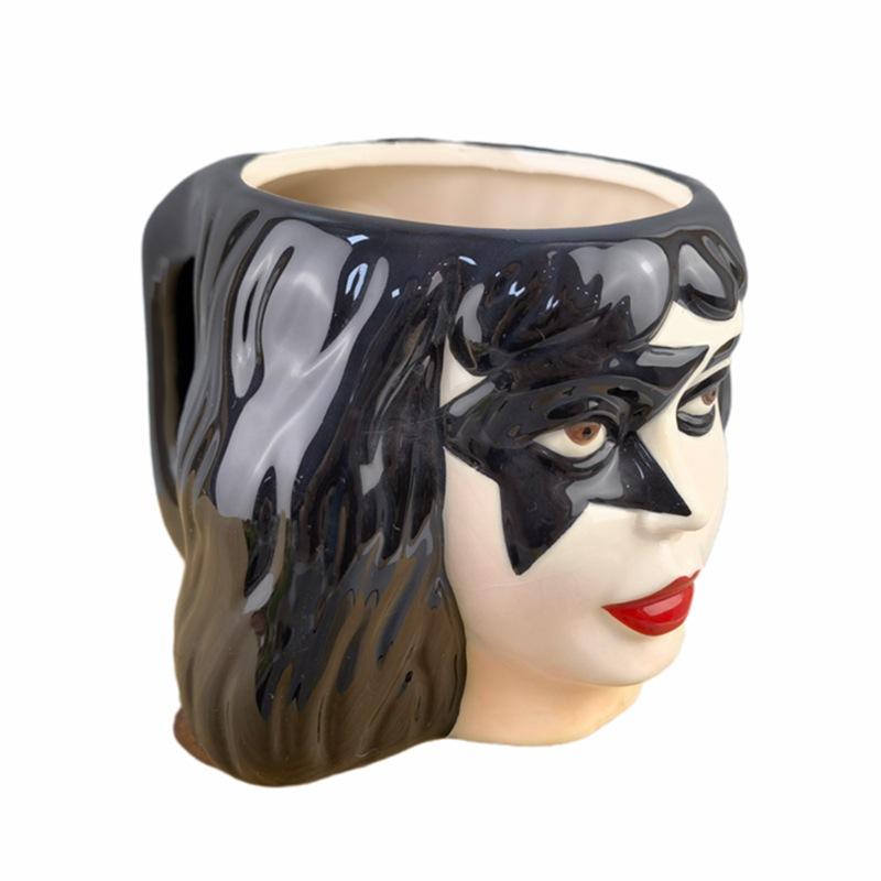 Halloween Mask Mug, Street Dance Mask Bar Water Cup, Death Face 3D Dance Party Coffee Cup, Hip Hop