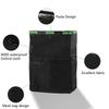 Foldable Car Trash Can with Storage Pockets - Waterproof, Leakproof, Hanging Garbage Bin for Auto, Outdoor Camping Trash Can