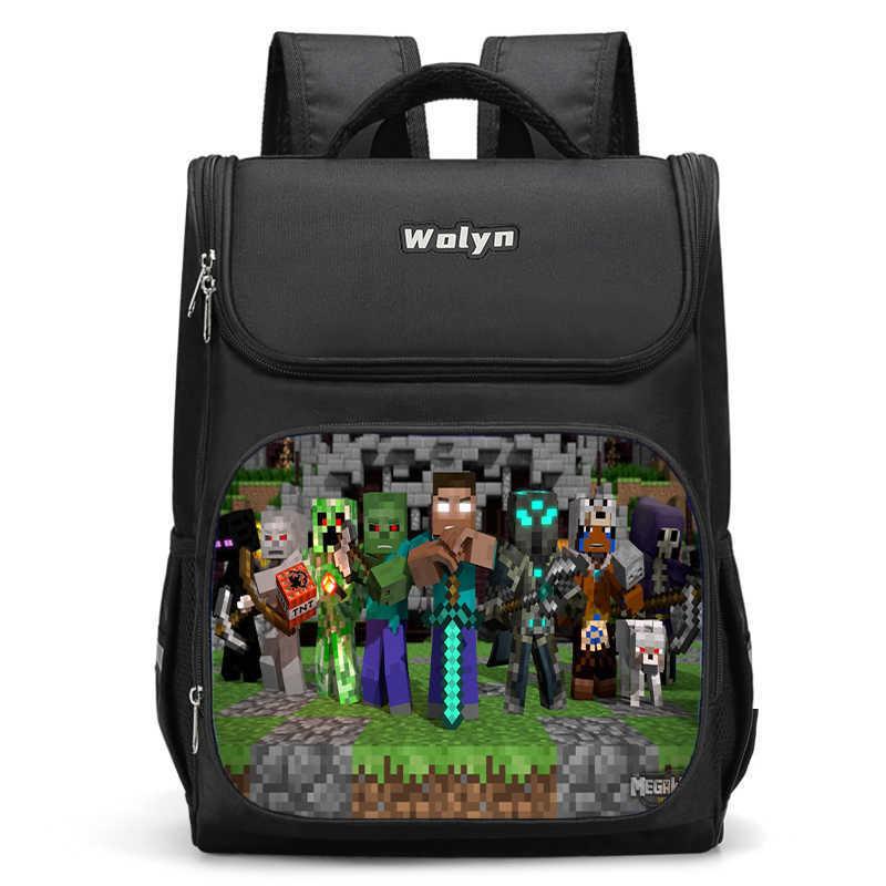 

Large Capacity Lightweight Oxford Cloth Backpack For Elementary School Students Style A,Small