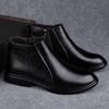 Mode Neue Herren Chelsea Boots aus echtem Leder Mode Vielseitige Stiefeletten Business High Top Freizeitschuhe Britischer Stil Herrenstiefel