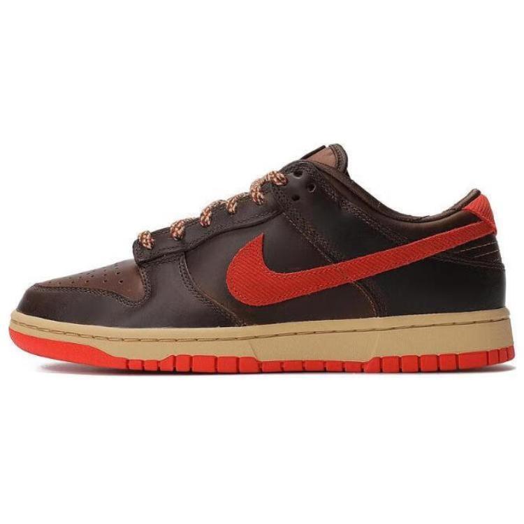 Nike Dunk Low Retro Cacao Wow Picante Red Men s HQ3448-262 EU 39