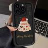 Vánoční Měkký Silikonový Kryt na Telefon Pro iPhone 15 Funda iPhone 16 Pro Max 11 13 14 12 XS X XR 7 8 Plus SE 16promax 15promax Kryt