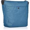 TRACK Shoulder Bag A5 Water-Repellent Multi-Storage Denim Blue Free Size