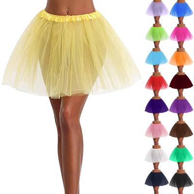 Vrouwenrok Glitter Festival Outfit Feestjurk Onderrok Dansjurk Promjurk Avondjurk Balletrok Cosplay Feestelijke rok