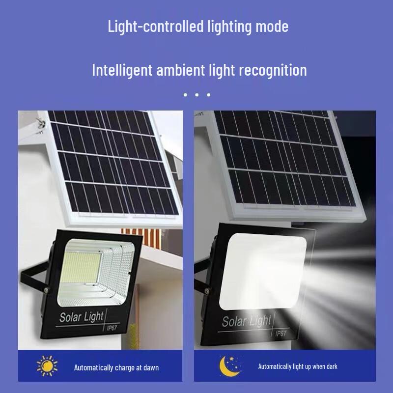 XuanYong 100W Digital Solar Outdoor Wall Light