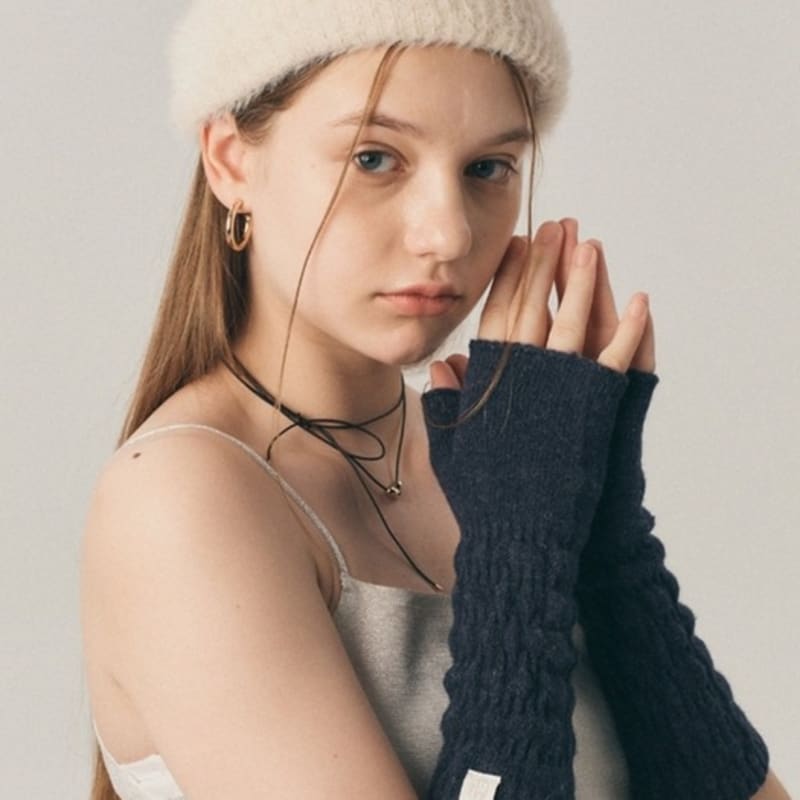 Marchen Long Fingerless Warmer_7color