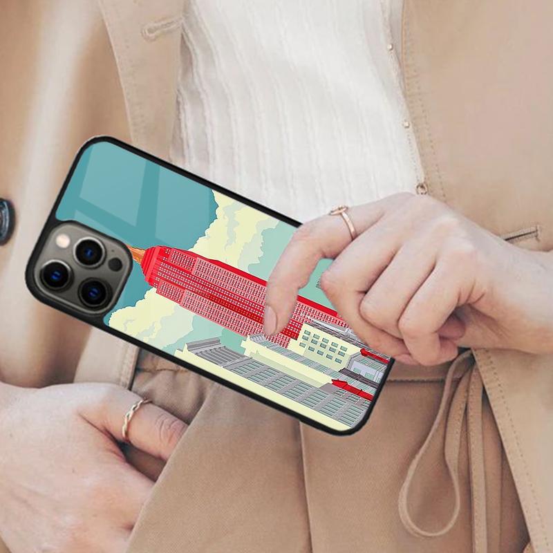 The Empire State Building Magnetic Phone Case For APPLE iPhone 17 Air 16 14 13 12 Pro Max 15 Plus Wireless Charge MagSafe Cover
