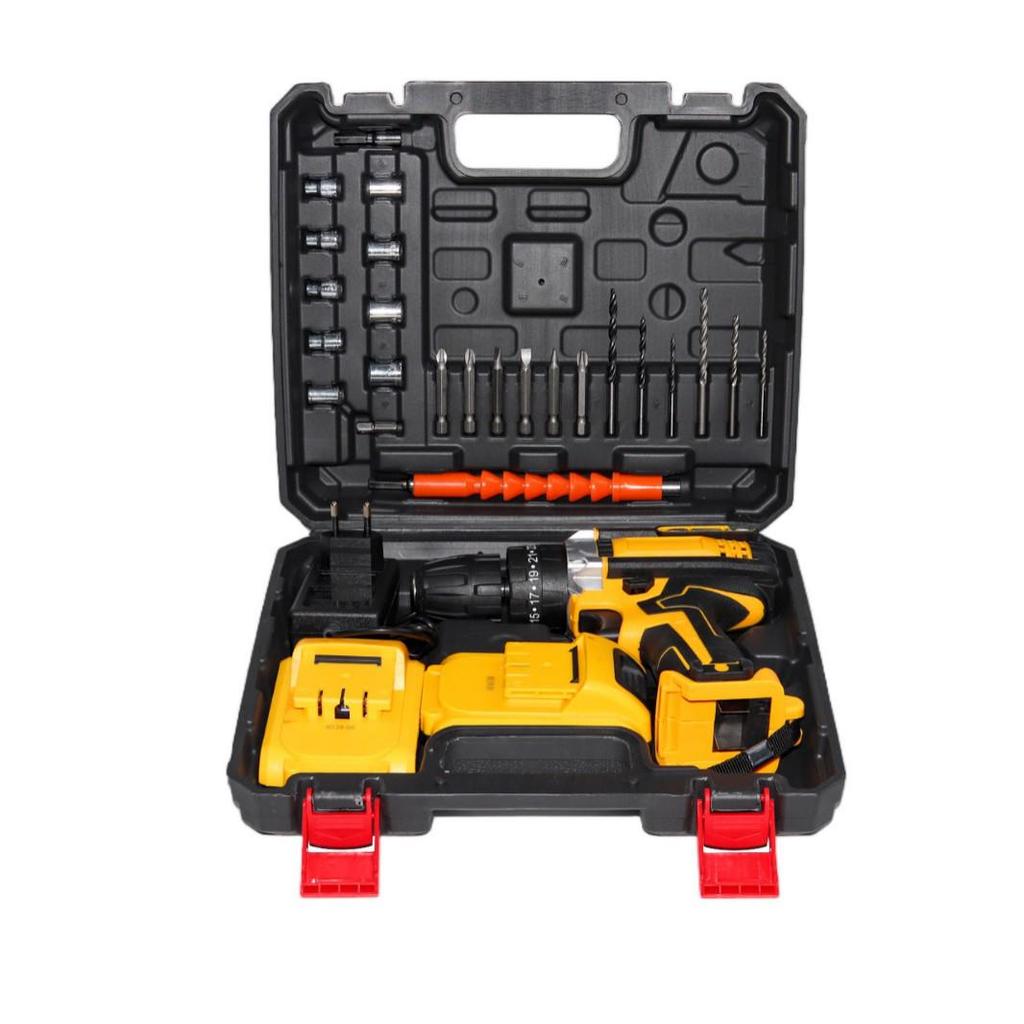 21V Impact Drill: Three-Mode Electric Handheld Screwdriver with Industrial-Grade Performance
