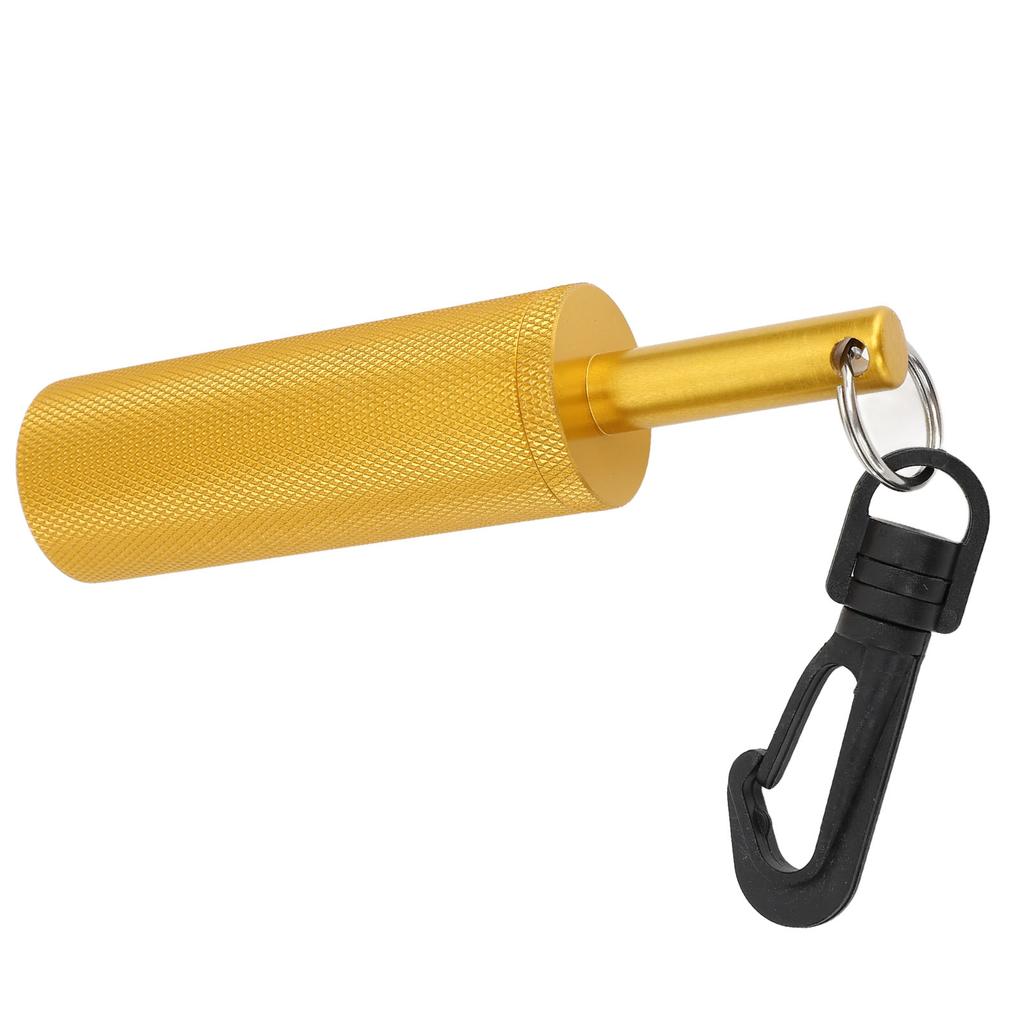 Underwater Shaker Aluminum Anti Slip Texture Steel Balls Included with 360 degrees    Hook Signal   Diving Stick for   Diving