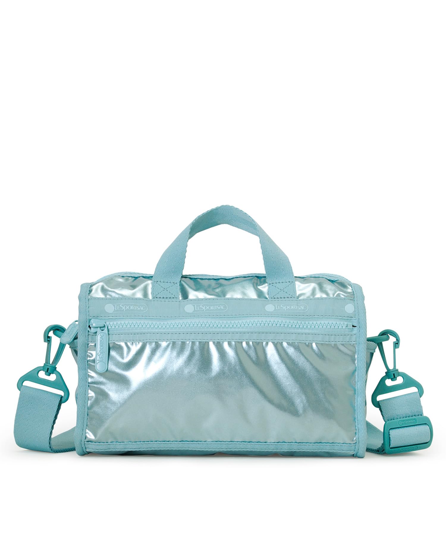 Shoulder Bag MINI DUFFEL CROSSBODY 1594 Aqua Blue Shine [LeSportsac] [Official] / /