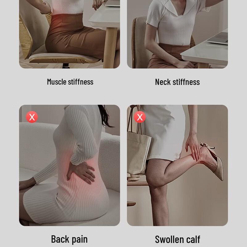 AUX Neck & Back Multi-function Massager Cushion CN plug (adapter included)