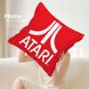 A-AtariS Game Logo Pillow Case Sofa Decorative Home Double-sided Print Plush Square Throw Pillow Covers Cushion Decor Cover