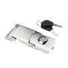 Stainless Steel Motorbike Rear Trunk Lock with 2 Keys Anti Theft Fittings for Scooter Storage Case