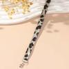Vintage Brown Color Leopard Print Choker Necklace for Women Fashion Metal Clavicle Chain Necklace Jewelry Gift 2025 New